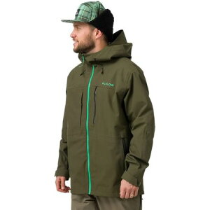 (���) �t���C���[ �����Y �N�I���^�� �v�� �W���P�b�g - �����Y Flylow men Quantum Pro Jacket - Men's Evergreen/Gecko