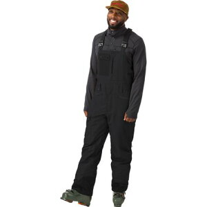 (���) �t���C���[ �����Y �X�m�[�}�� �r�u �p���c - �����Y Flylow men Snowman Bib Pant - Men's Black