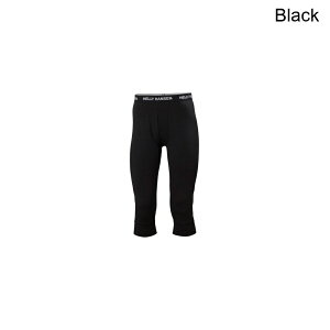 (���) �w���[�n���Z�� �����Y ���t�@ �����m �~�b�h�E�G�C�g 3/4 �p���c - �����Y Helly Hansen men Lifa Merino Midweight 3/4 Pant - Men's Black