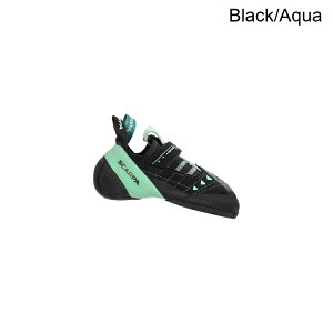 (���) �X�J���p ���f�B�[�X �C���X�e�B���N�g VS �N���C�~���O �V���[�Y - �E�B�����Y Scarpa women Instinct VS Climbing Shoe - Women's Black/Aqua