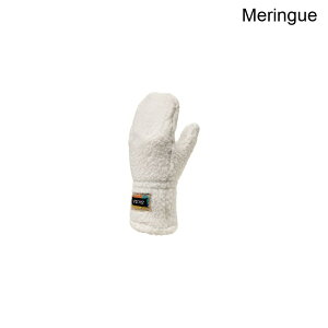 (���) �X�L�[�_ �n�C-�p�C�� �t���[�X �~�g�� Skida High-Pile Fleece Mitten Meringue