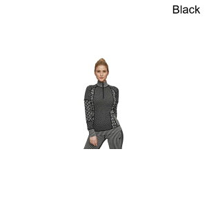 (���) �J���g�� ���f�B�[�X �X���b�J�[ 1/2-�W�b�v �g�b�v - �E�B�����Y Kari Traa women Smekker 1/2-Zip Top - Women's Black