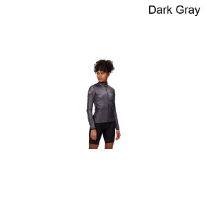 (���) �J�X�e�� ���f�B�[�X �A���A �V�F�� �W���P�b�g - �E�B�����Y Castelli women Aria Shell Jacket - Women's Dark Gray