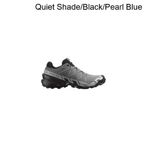 (���) �T������ �����Y �X�s�[�h�N���X 6 �g���C�� �����j���O �V���[�Y - �����Y Salomon men Speedcross 6 Trail Running Shoe - Men's Quiet Shade/Black/Pearl Blue