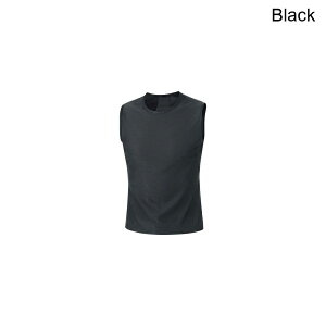 (���) �S�A�E�F�A �����Y �x�[�X ���C���[ �X���[�u���X �V���c - �����Y GOREWEAR men Base Layer Sleeveless Shirt - Men's Black