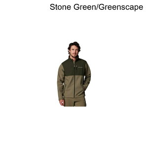 (���) �R�����r�A �����Y �A�Z���_�[ �\�t�g�V�F�� �W���P�b�g - �����Y Columbia men Ascender Softshell Jacket - Men's Stone Green/Greenscape