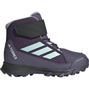 (���) �A�f�B�_�X�e���b�N�X ���g���L�b�Y �X�m�[ CW �u�[�c - ���g�� �L�b�Y Adidas TERREX little kids Snow CW Boot - Little Kids' Aurora Plum/Semi Flash Aqua/Powder Plum