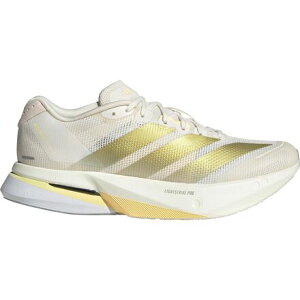 (���) �A�f�B�_�X ���f�B�[�X �A�f�B�[�� �{�X�g�� 13 �����j���O �V���[�Y - �E�B�����Y Adidas women Adizero Boston 13 Running Shoe - Women's Chalk White/Gold Metallic/Orange Tint