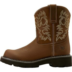 (���) �A���A�b�g ���f�B�[�X �t�@�b�g�x�r�[ �u�[�c - �E�B�����Y Ariat women Fatbaby Boot - Women's Sassy Brown