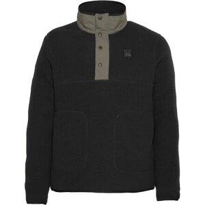 (���) �A���}�_ �����Y �t���[�X �W���P�b�g - �����Y Armada men Kenlem Fleece Jacket - Men's Black