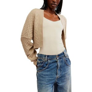 (���) �t���[�s�[�v�� ���f�B�[�X �}�[���E �J���f�B - �E�B�����Y Free People women Marlowe Cardi - Women's Feather Grey