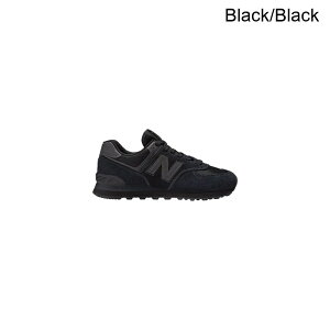 (���) �j���[�o�����X �����Y 574 �R�A �V���[�Y - �����Y New Balance men 574 Core Shoe - Men's Black/Black