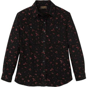 (���) �t�B���\�� ���f�B�[�X �U �����W�����h �t�����l�� �V���c - �E�B�����Y Filson women The Rangeland Flannel Shirt - Women's BlackRed