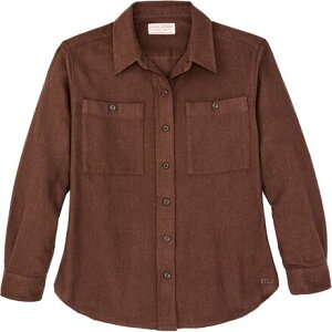 (���) �t�B���\�� ���f�B�[�X �U �����W�����h �t�����l�� �V���c - �E�B�����Y Filson women The Rangeland Flannel Shirt - Women's Chestnut