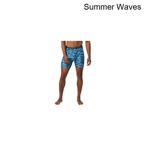 (���) �G�N�X�I�t�B�V�I �����Y �M�u���S�[ 2.0 �{�N�T�[ �u���[�t - �����Y ExOfficio men Give-N-Go 2.0 Boxer Brief - Men's Summer Waves