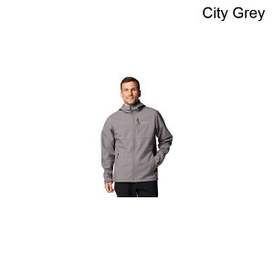 (���) �R�����r�A �����Y �A�Z���_�[ �� �t�[�f�b�g �\�t�g�V�F�� �W���P�b�g - �����Y Columbia men Ascender II Hooded Softshell Jacket - Men's City Grey