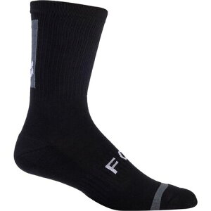 (���) �t�H�b�N�X���[�V���O �f�B�t�F���h 8�C���` �\�b�N Fox Racing Defend 8in Sock Black