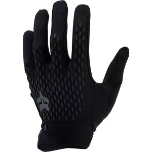 (���) �t�H�b�N�X���[�V���O �����Y �f�B�t�F���h �O���[�u - �����Y Fox Racing men Defend Glove - Men's Black2