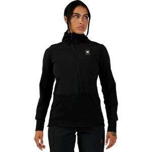 (���) �t�H�b�N�X���[�V���O ���f�B�[�X �f�B�t�F���h �T�[�� �u�[�f�B - �E�B�����Y Fox Racing women Defend Thermo Hoodie - Women's Black2