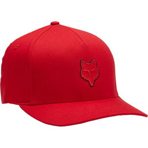 (���) �t�H�b�N�X���[�V���O �t���b�N�X�t�B�b�g �n�b�g Fox Racing Flexfit Hat Flame Red