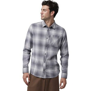(���) �t�H�b�N�X���[�V���O �����Y �T�o�C�o���X�g �t�����l�� - �����Y Fox Racing men Survivalist Flannel - Men's Light Grey