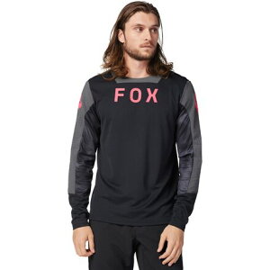 (���) �t�H�b�N�X���[�V���O �����Y �f�B�t�F���h �����O-�X���[�u �W���[�W - �����Y Fox Racing men Defend Long-Sleeve Jersey - Men's Black Taunt