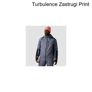 (���) �o�b�N�J���g���[ �����Y �C���T���[�e�b�h �W���P�b�g - �����Y Backcountry men CrestCruiser Insulated Jacket - Men's Turbulence Zastrugi Print