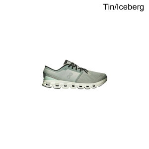 (���) �I�������j���O �����Y �N���E�h X 4 �����j���O �V���[�Y - �����Y On Running men Cloud X 4 Running Shoe - Men's Tin/Iceberg
