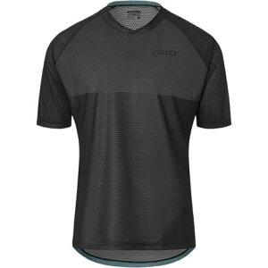 (���) �W�� �����Y ���[�X�g �V���[�g�X���[�u �W���[�W - �����Y Giro men Roust Short-Sleeve Jersey - Men's Black/Grey