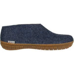 (���) �O���[���b�v �U �V���[�Y ���o�[ �X���b�p Glerups The Shoe Rubber Slipper Denim/Tan