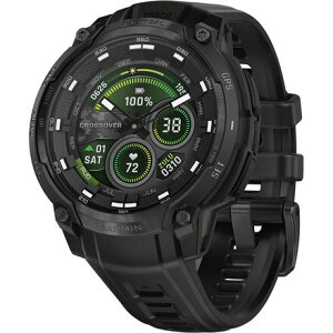 (���) �K�[�~�� �C���X�e�B���N�g �N���X�I�[�o�[ �X�|�[�c �E�H�b�` Garmin Instinct Crossover AMOLED Sport Watch Black/ Black
