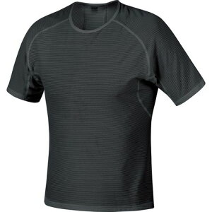 (���) �S�A�E�F�A �����Y �x�[�X ���C���[ �V���c - �����Y GOREWEAR men Base Layer Shirt - Men's Black
