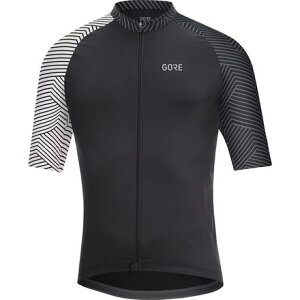 (���) �S�A�E�F�A �����Y C5 �I�v�e�B���C�� �W���[�W - �����Y GOREWEAR men C5 Optiline Jersey - Men's Black/White