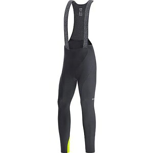 (���) �S�A�E�F�A �����Y C3 �T�[�� �r�u �^�C�c+ - �����Y GOREWEAR men C3 Thermo Bib Tights+ - Men's Black/Neon Yellow