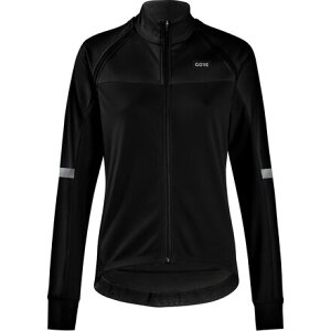 (���) �S�A�E�F�A ���f�B�[�X �t�@���g�� �T�C�N�����O �W���P�b�g - �E�B�����Y GOREWEAR women Phantom Cycling Jacket - Women's Black