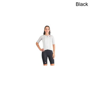 (���) �J�X�e�� ���f�B�[�X �t���[ �G�A�� ���[�X S �r�u �V���[�g - �E�B�����Y Castelli women Free Aero Race S Bib Short - Women's Black