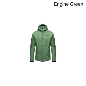 (���) �S�A�E�F�A �����Y ���v�� 2.0 �S�A-�e�b�N�X �t�[�f�b�g �W���P�b�g - �����Y GOREWEAR men LUPRA 2.0 GORE-TEX Hooded Jacket - Men's Engine Green