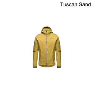 (���) �S�A�E�F�A �����Y ���v�� 2.0 �S�A-�e�b�N�X �t�[�f�b�g �W���P�b�g - �����Y GOREWEAR men LUPRA 2.0 GORE-TEX Hooded Jacket - Men's Tuscan Sand