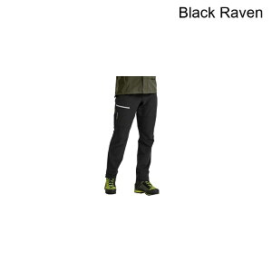 (���) �I���g�{�b�N�X �����Y �\�t�g�V�F�� �p���c - �����Y Ortovox men Seceda Softshell Pant - Men's Black Raven