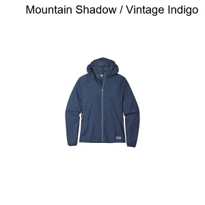 (���) �X�e�B�I ���f�B�[�X �Z�J���h ���C�g �E�C���h�V�F�� - �E�B�����Y STIO women Second Light Windshell - Women's Mountain Shadow / Vintage Indigo