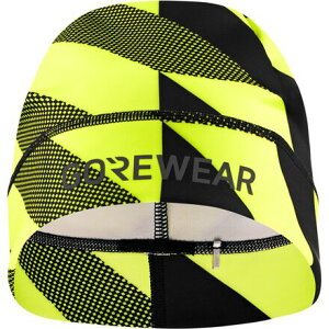 (���) �S�A�E�F�A �G�b�Z���X ���C�g �r�[�j�[ GOREWEAR Essence Light Beanie Neon Yellow/Black
