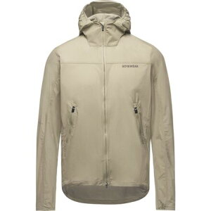 (���) �S�A�E�F�A �����Y �t�@�[���t���[ �t�[�f�b�g �E�B���h�u���[�J�[ - �����Y GOREWEAR men Fernflow Hooded Windbreaker - Men's Tech Beige