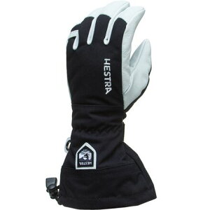 (���) �w�X�g�� �����Y �A�[�~�[ ���U�[ �w�� �O���[�u - �����Y Hestra men Army Leather Heli Glove - Men's Black