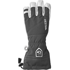 (���) �w�X�g�� �����Y �A�[�~�[ ���U�[ �w�� �O���[�u - �����Y Hestra men Army Leather Heli Glove - Men's Grey