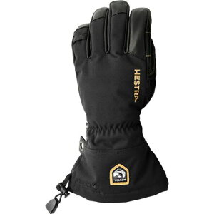 (���) �w�X�g�� �����Y �A�[�~�[ ���U�[ �S�A-�e�b�N�X �O���[�u - �����Y Hestra men Army Leather GORE-TEX Glove - Men's Black/Black