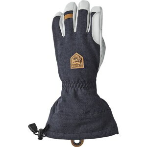 (���) �w�X�g�� �A�[�~�[ ���U�[ �p�g���[�� �K���g���b�g �O���[�u Hestra Army Leather Patrol Gauntlet Glove Navy