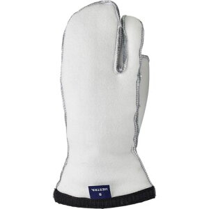 (���) �w�X�g�� �w�� �X�L�[ 3 �t�B���K�[ ���C�i�[ Hestra Heli Ski 3 Finger Liner Off White