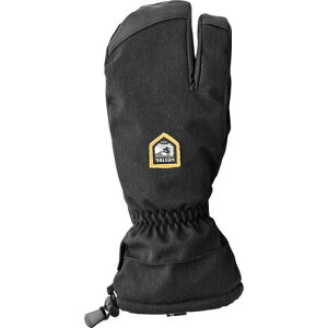 (���) �w�X�g�� �V�[�]�[�� �}�E���e�� 3-�t�B���K�[ �~�g�� Hestra CZone Mountain 3-Finger Mitten Black
