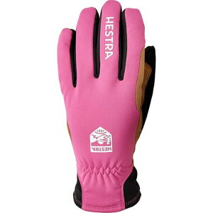 (���) �w�X�g�� ���f�B�[�X XC �v���}���t�g - 5 �t�B���K�[ �O���[�u - �E�B�����Y Hestra women XC Primaloft - 5 Finger Glove - Women's Cerise/Tan