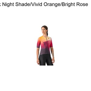 (���) �J�X�e�� ���f�B�[�X �t���[ �X�s�[�h 3 ���[�X �g���C �g�b�v - �E�B�����Y Castelli women Free Speed 3 Race Tri Top - Women's Dark Night Shade/Vivid Orange/Bright Rose
